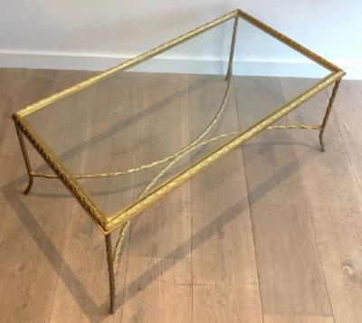  Maison Bagu s Maison Bagues Bronze Dore Coffee Table