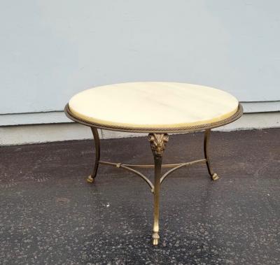  Maison Bagu s Maison Bagues gold bronze ram coffee table