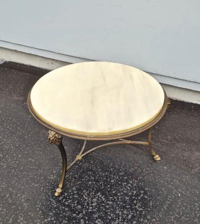  Maison Bagu s Maison Bagues gold bronze ram coffee table