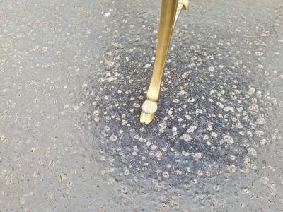  Maison Bagu s Maison Bagues gold bronze ram coffee table