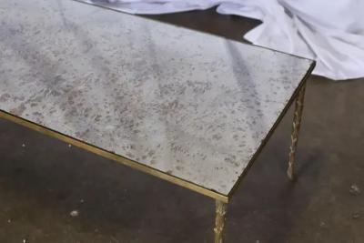  Maison Bagu s Midcentury Maison Bagues French Bronze Coffee Table
