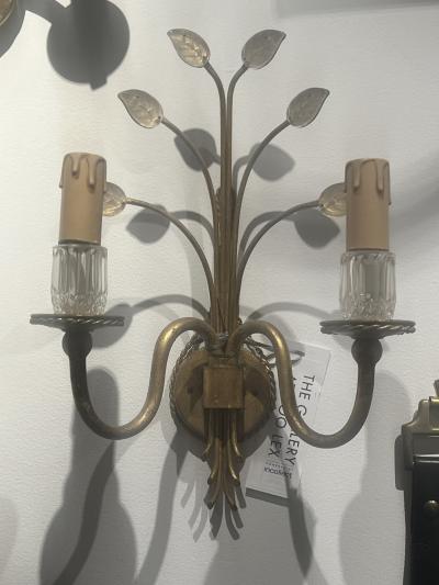  Maison Bagu s Pair of 1960s Sconces by Maison Bagu s