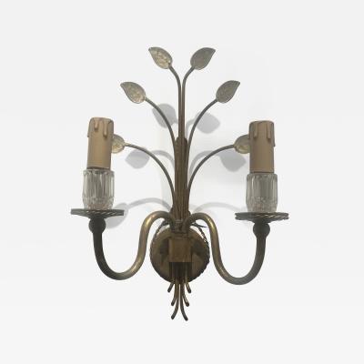  Maison Bagu s Pair of 1960s Sconces by Maison Bagu s