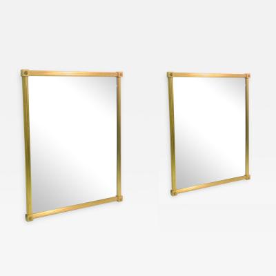  Maison Bagu s Pair of French Gilt Bronze Maison Bagues Mirrors