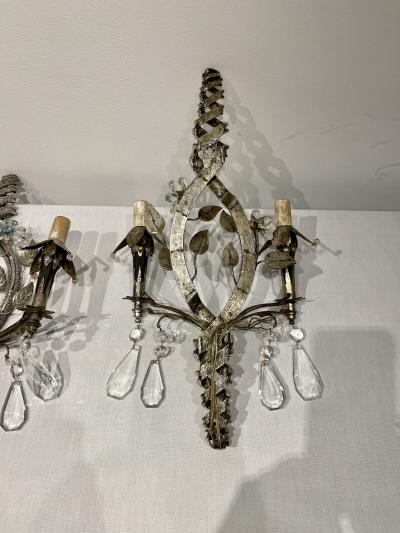  Maison Bagu s Pair of sconces By Maison Bagues