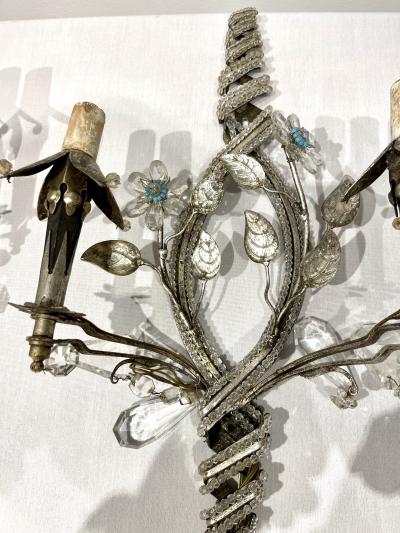 Maison Bagu s Pair of sconces By Maison Bagues