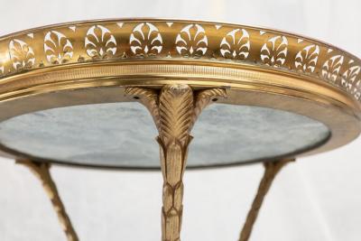  Maison Bagu s RARE FINE QUALITY GILDED BRONZE GUERIDON BY MAISON BAGU S