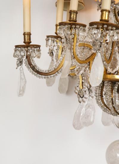  Maison Bagu s Rare Rock Crystal Chandelier