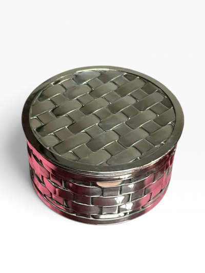  Maison Christofle Silver plated decorative box by Christofle