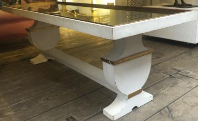  Maison Dolt Maison Dolt long superb french 40s neo classical coffee table