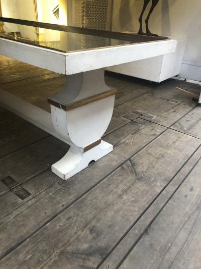  Maison Dolt Maison Dolt long superb french 40s neo classical coffee table