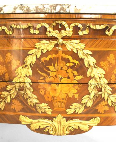  Maison Krieger French circa 1880 Louis XV Transitional Style Commode