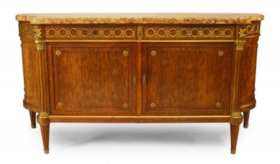  Maison Krieger Krieger French Victorian Mahogany Cabinet