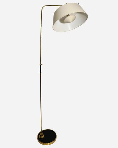  Maison Lunel Adjustable and extendable floor lamp by Maison Lunel Paris France circa 1960