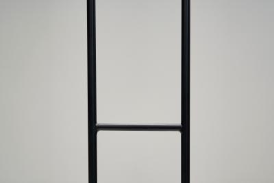 Maison Lunel Black Lacquered Floor Lamp by Lunel Attr France Mid 20th Century