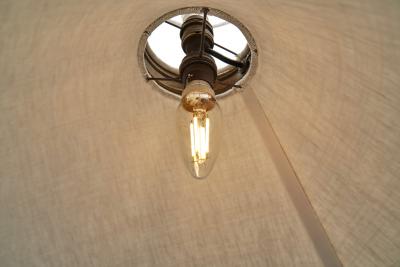  Maison Lunel Black Lacquered Metal Floor Lamp by Lunel France Mid 20th Century