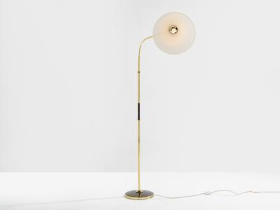  Maison Lunel Maison Lunel diabolo brass gunmetal floor lamp 1950s