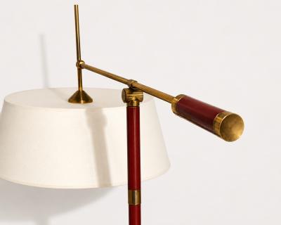  Maison Lunel Swinging floor lamp Editions Maison Lunel Paris France circa 1950