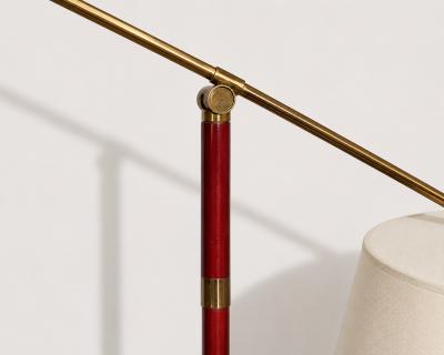  Maison Lunel Swinging floor lamp Editions Maison Lunel Paris France circa 1950
