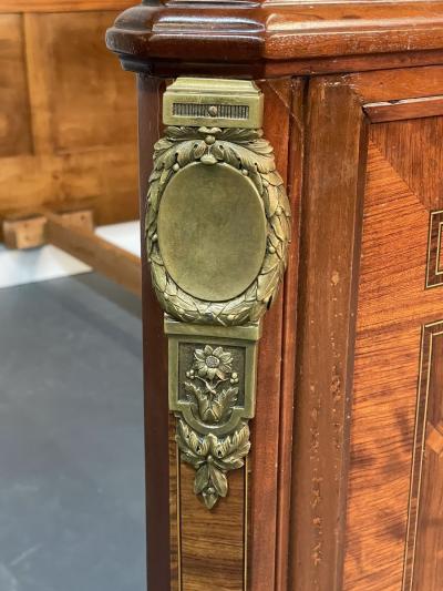  Maison Mercier Freres Mercier Fr res Louis XVI Style Full Size Bedframe by Mercier Fr res Parquetry Bronze French