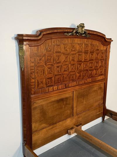  Maison Mercier Freres Mercier Fr res Louis XVI Style Full Size Bedframe by Mercier Fr res Parquetry Bronze French