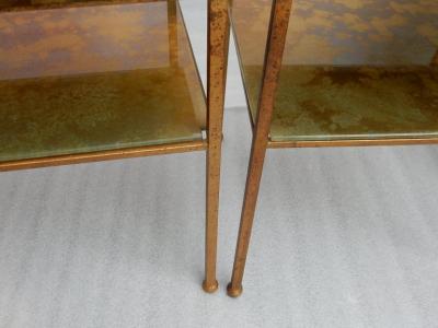  Maison Ramsey 1950 70 Pair of Tables or Ends of Sofas Style Maison Ramsay Chines Decor Lacq