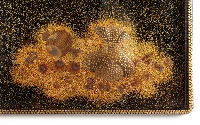  Maki e Writing Box with Phoenix 1910s 20s