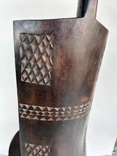  Makonde People Late 20th Century African Carved Throne Chair Makonde People of Tanzania