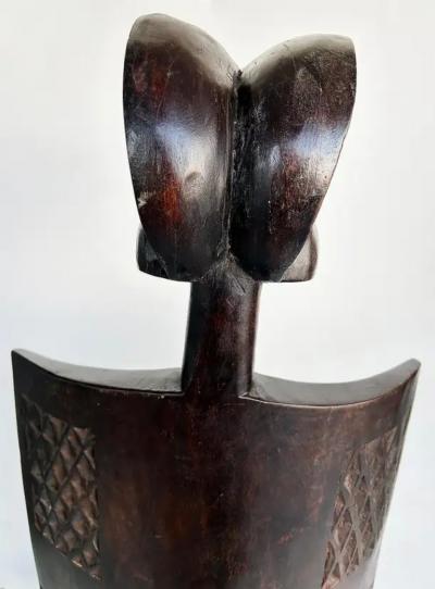  Makonde People Late 20th Century African Carved Throne Chair Makonde People of Tanzania