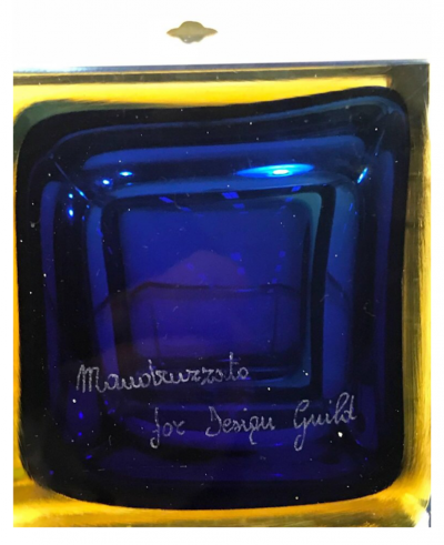  Mandruzzato Mandruzatto Designed Murano Glass Box