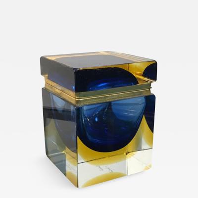  Mandruzzato Mandruzatto Designed Murano Glass Box