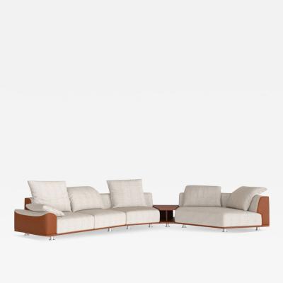  Mantellassi Grand Tour II Sofa with Coffee Table