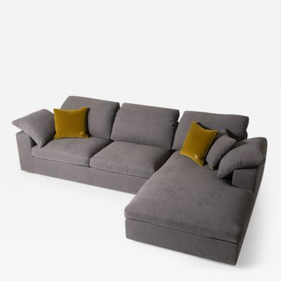  Mantellassi Italo Sofa with Chaise Longue