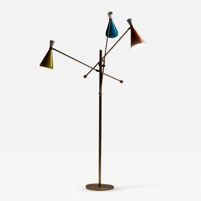  Mantellassi Tribeca Flipper Floor Lamp