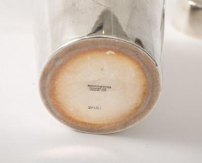  Mappin Webb Art Deco Mappin and Webb Large 2 Pint Cocktail Shaker