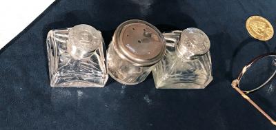  Mappin Webb Burr Walnut and Brass Campaign Writing Box by Mappin Webb