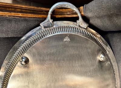  Mappin Webb Mappin Webb Edwardian Silver Plate Tea Tray