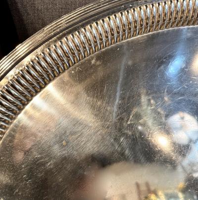  Mappin Webb Mappin Webb Edwardian Silver Plate Tea Tray