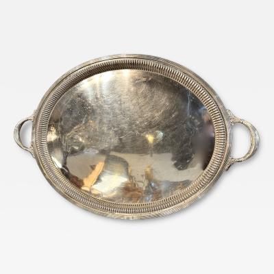  Mappin Webb Mappin Webb Edwardian Silver Plate Tea Tray