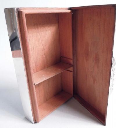  Mappin Webb Mappin Webb English Modern Sterling Silver Box 1965