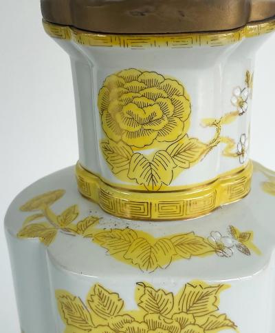  Marbro Lamp Company Chinoiserie Imari Porcelain Table Lamps by Marbro Company