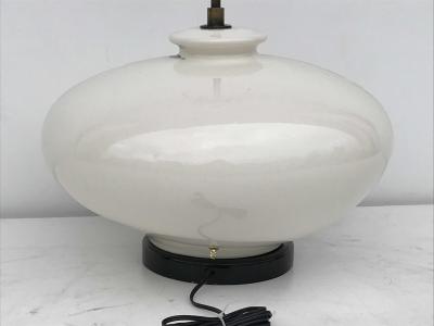  Marbro Lamp Company Large Scale White Ceramic Lamp