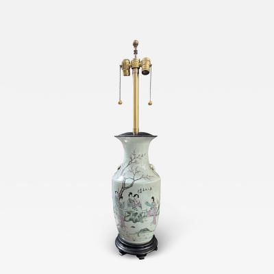  Marbro Lamp Company Marbro Lamp Co Antique Chinese Pottery Vase Table Lamp