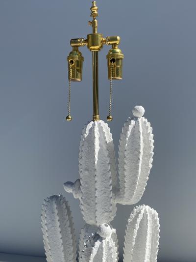  Marbro Lamp Company Pair of Cactus Lamps