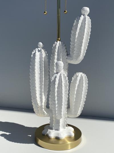  Marbro Lamp Company Pair of Cactus Lamps