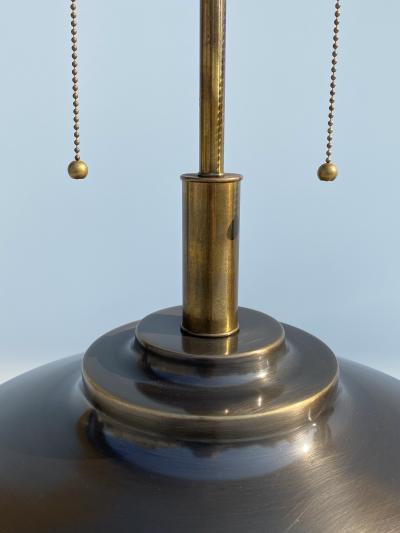  Marbro Lamp Company Pair of X Large Antique Brass Lamps
