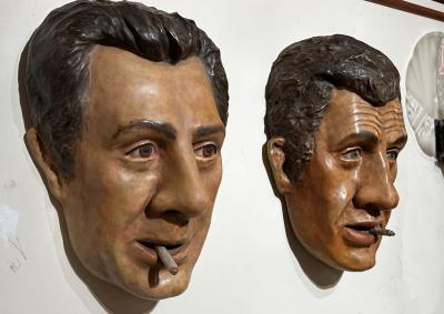  Marcello Mastroianni Original Hand Made Art Mask Marcello Mastroianni