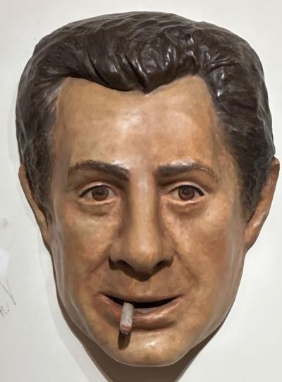 Marcello Mastroianni Original Hand Made Art Mask Marcello Mastroianni