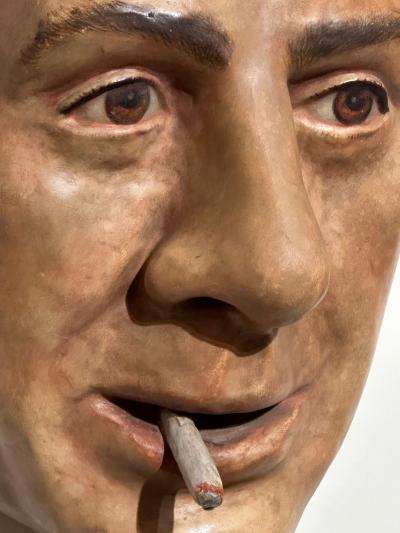 Marcello Mastroianni Original Hand Made Art Mask Marcello Mastroianni