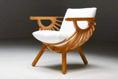  Marco Sousa Santos Shell Chair by Marco Sousa Santos for Branca Lisboa Portugal 2000s